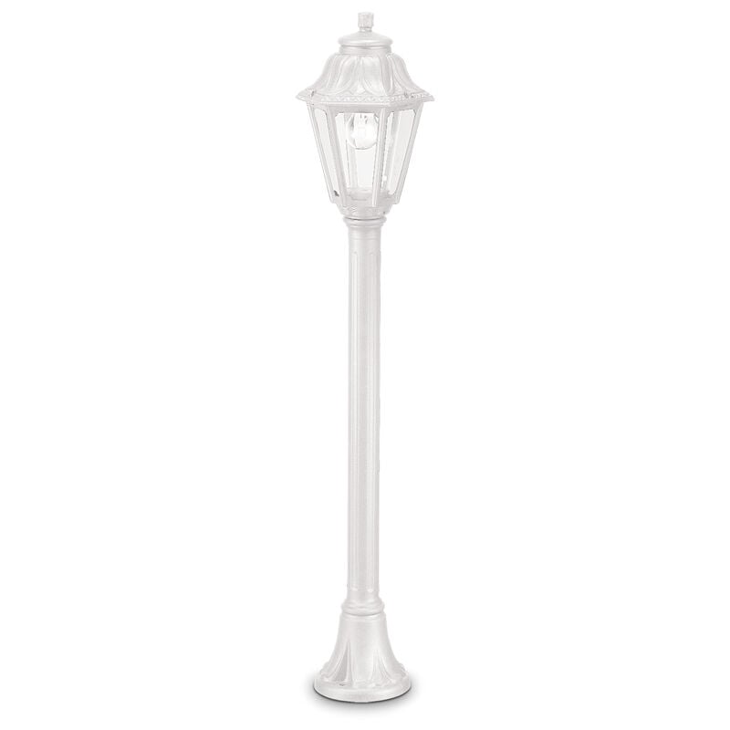 foto del prodotto piantana classica dafne materie plastiche bianco 1 luce e27