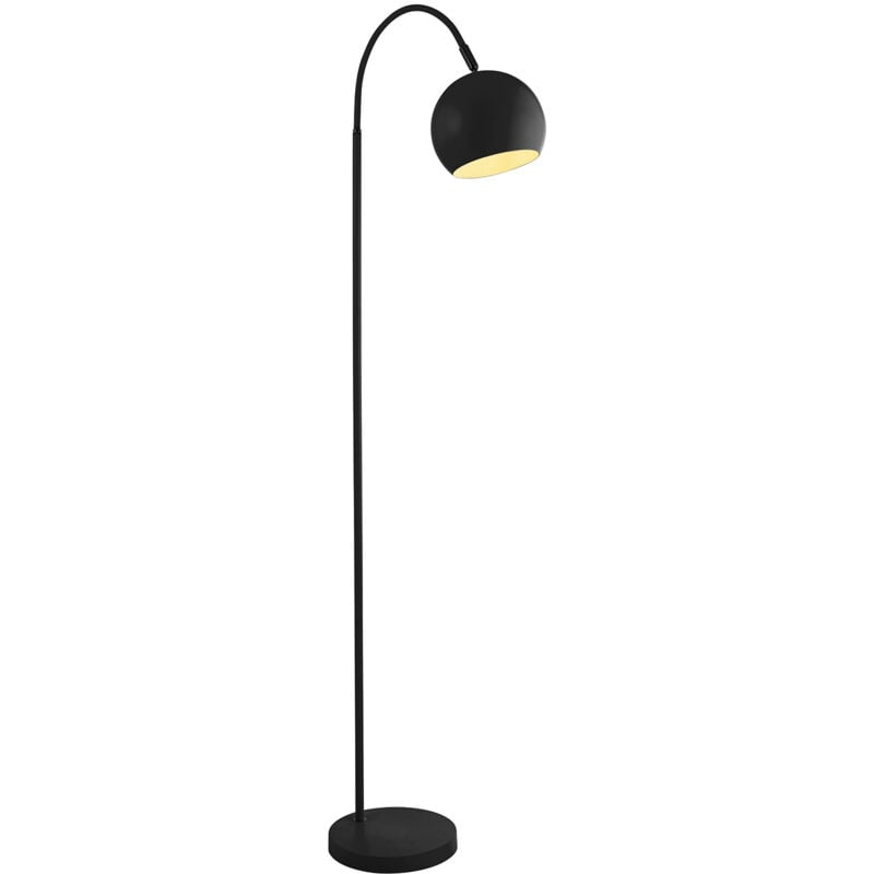 foto del prodotto piantana contemporaneo calunnia acciaio nero 1 luce e27