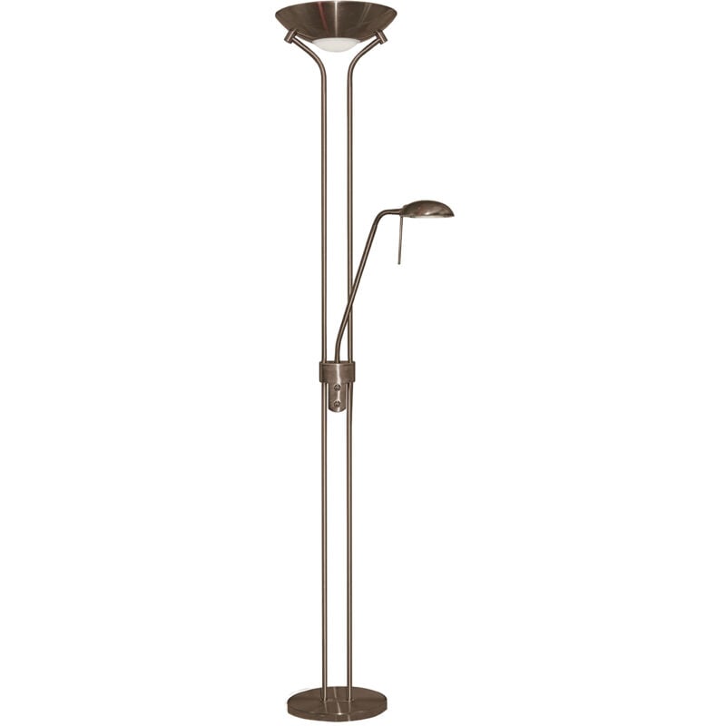 foto del prodotto piantana contemporaneo mother child acciaio adjustable vetro 1 luce r7s
