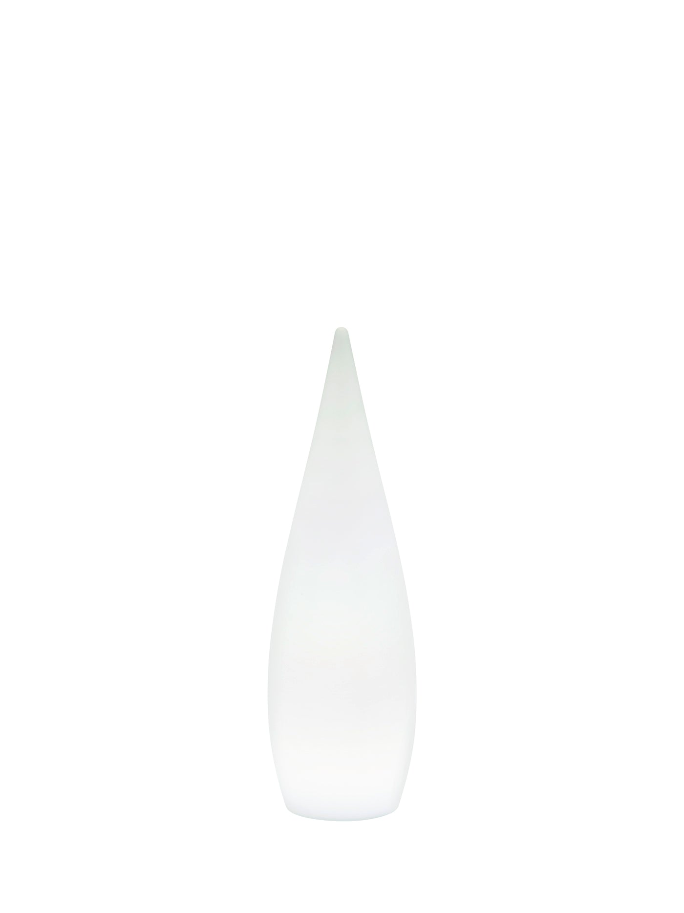 foto del prodotto piantana da esterno in plastica bianco