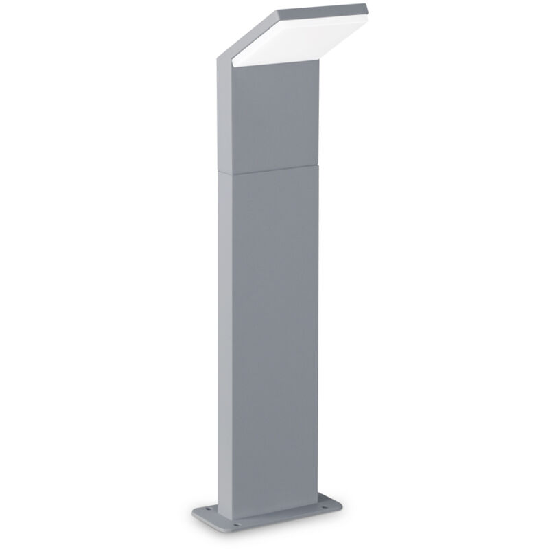 foto del prodotto piantana da terra contemporanea style alluminio grigio led 9w 3000k ip54
