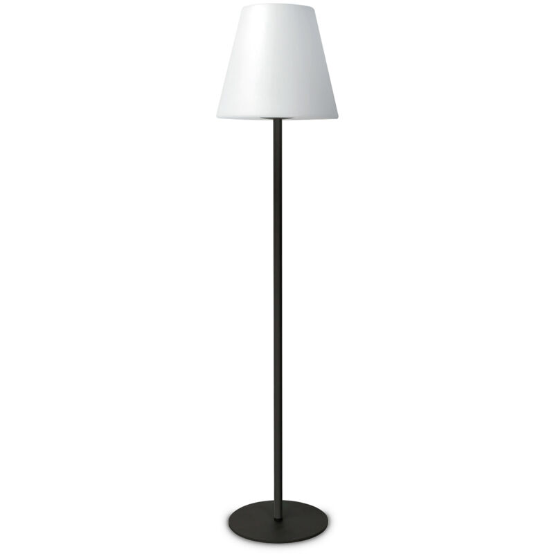foto del prodotto piantana da terra contemporaneo arcadia metallo nero 1 luce e27 42w ip65