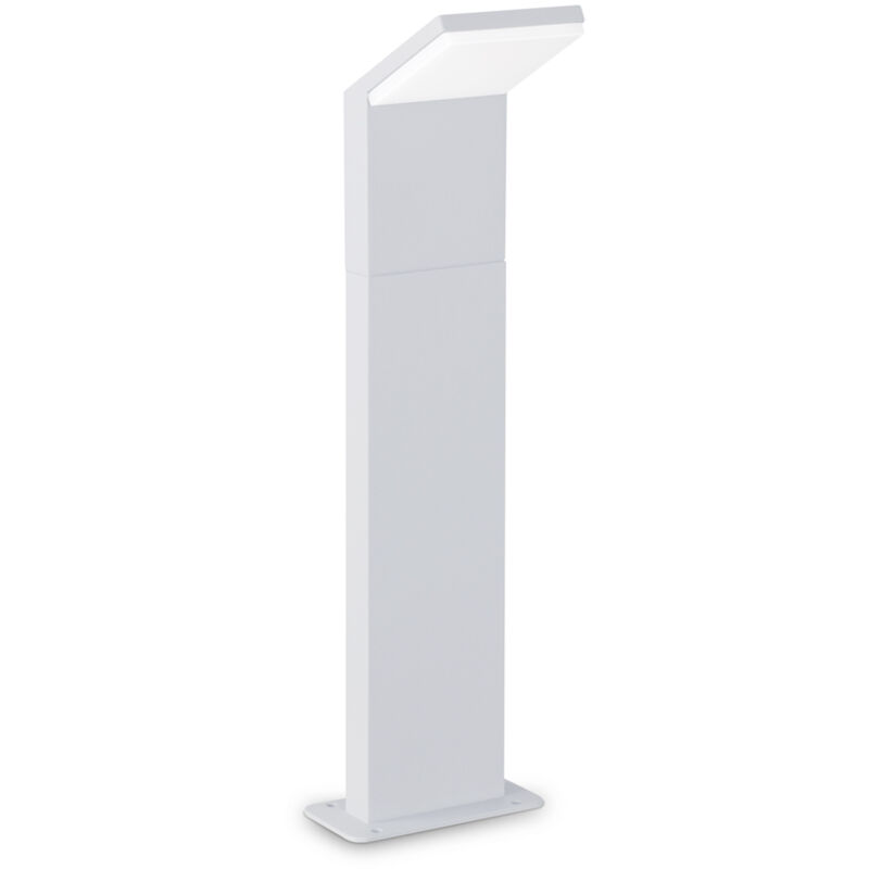 foto del prodotto piantana da terra moderna style alluminio bianco led 9w 4000k ip54