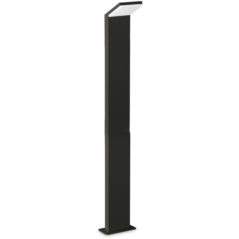 foto del prodotto piantana da terra moderna style alluminio nero led 9w 3000k ip54
