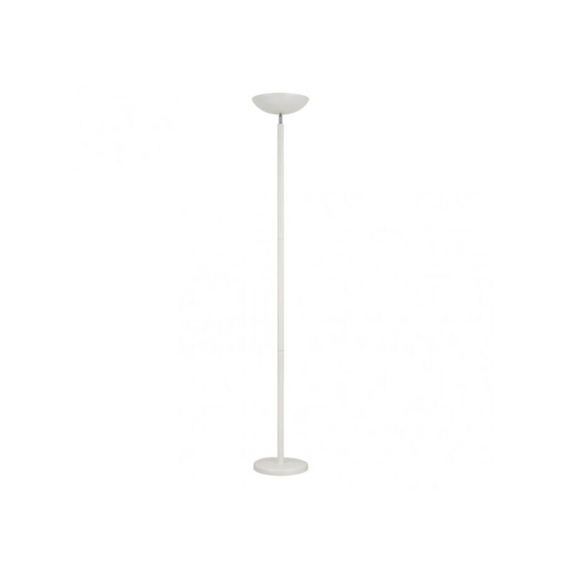 foto del prodotto piantana de soggiorno luyten 2xe27 bianco opaco 180x27x27 cm
