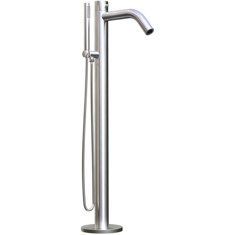 foto del prodotto piantana esterno vasca con doccetta cm 96,5x33x6 sined doccia oristano inox