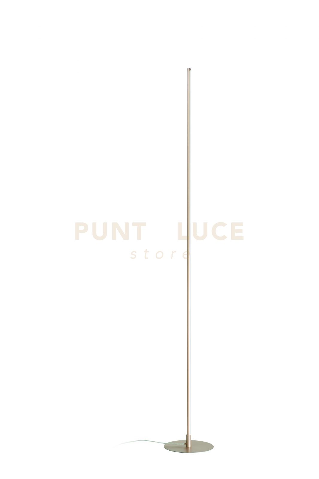 foto del prodotto piantana genius a led 3000k 1320lm 27w oro base d.25cm h.165cm dimmerabile