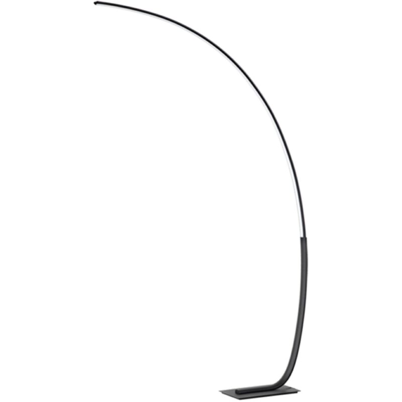 foto del prodotto piantana keep a led con struttura in metallo nero 97x200 cm