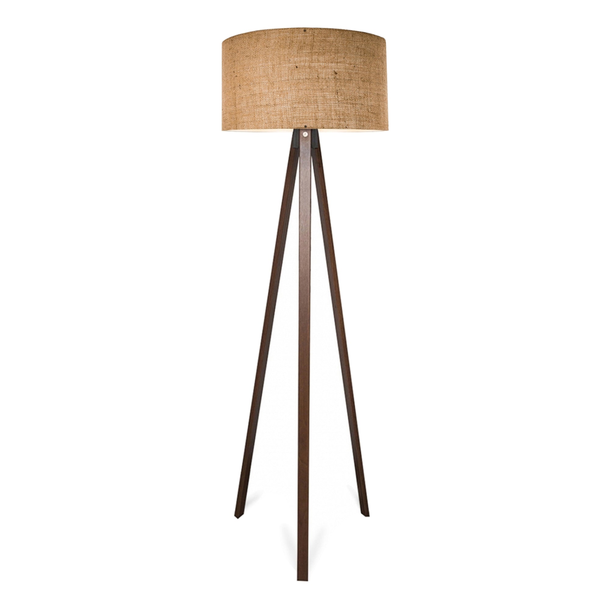 foto del prodotto piantana lampada lampada altezza 140 cm e27 effetto legno marrone 03 0007295