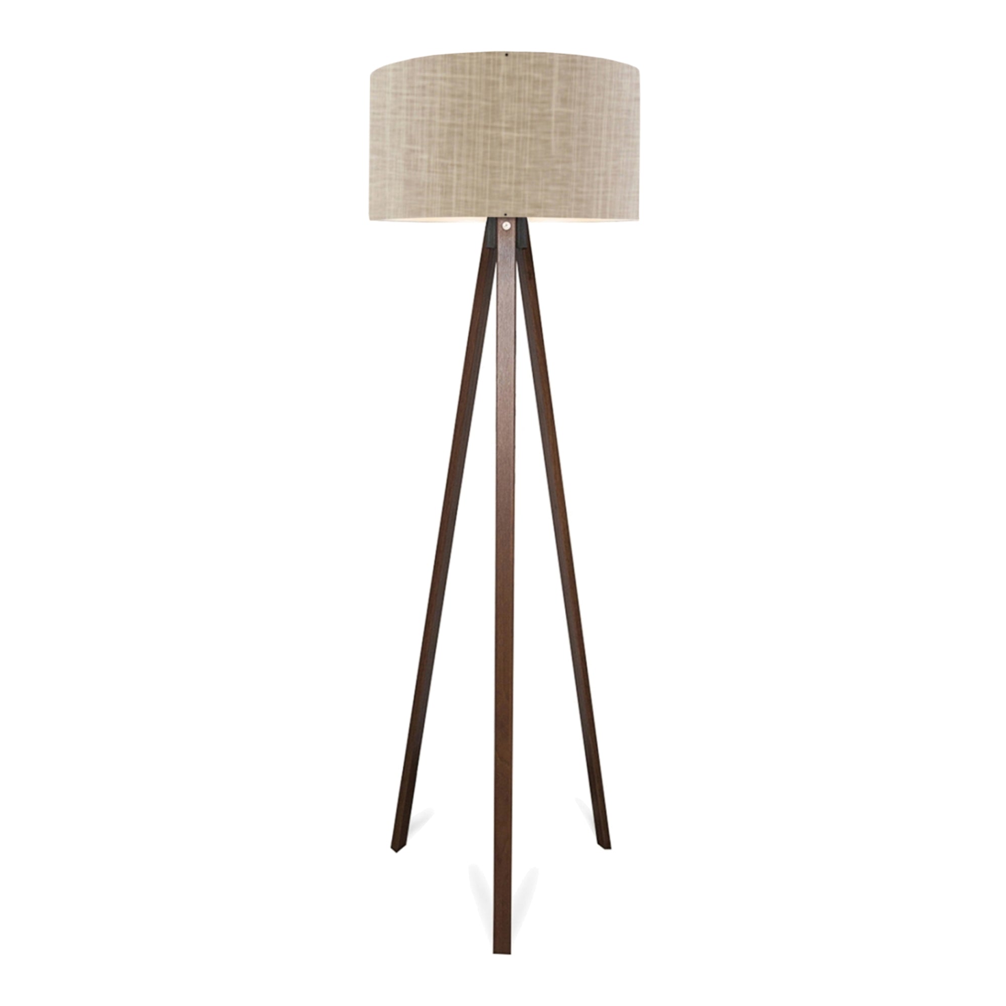 foto del prodotto piantana lampada lampada altezza 140 cm e27 effetto legno marrone chiaro 03 0007296