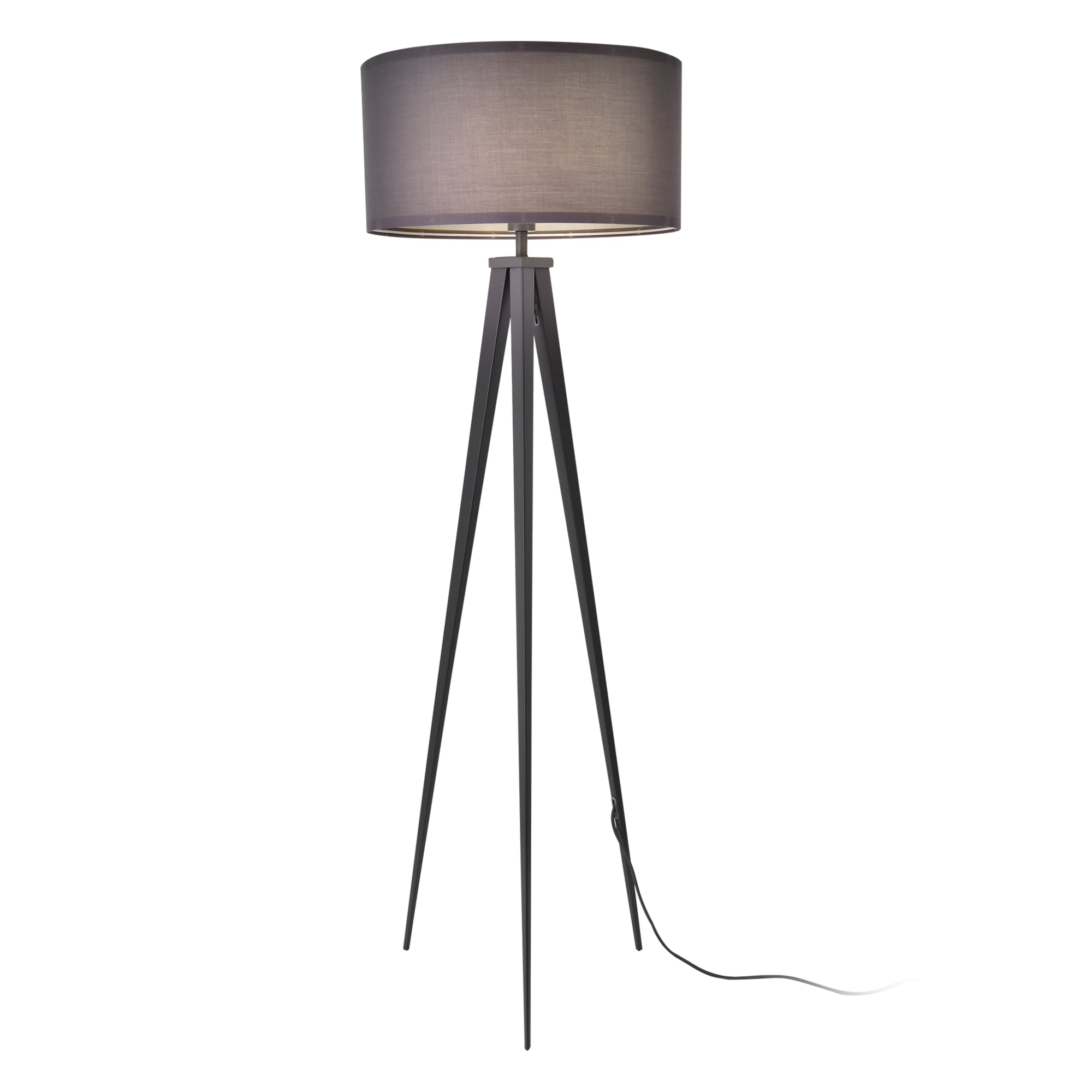 foto del prodotto piantana lampada lampada treppiede e27 altezza 153 cm grigio chiaro 03 0007324