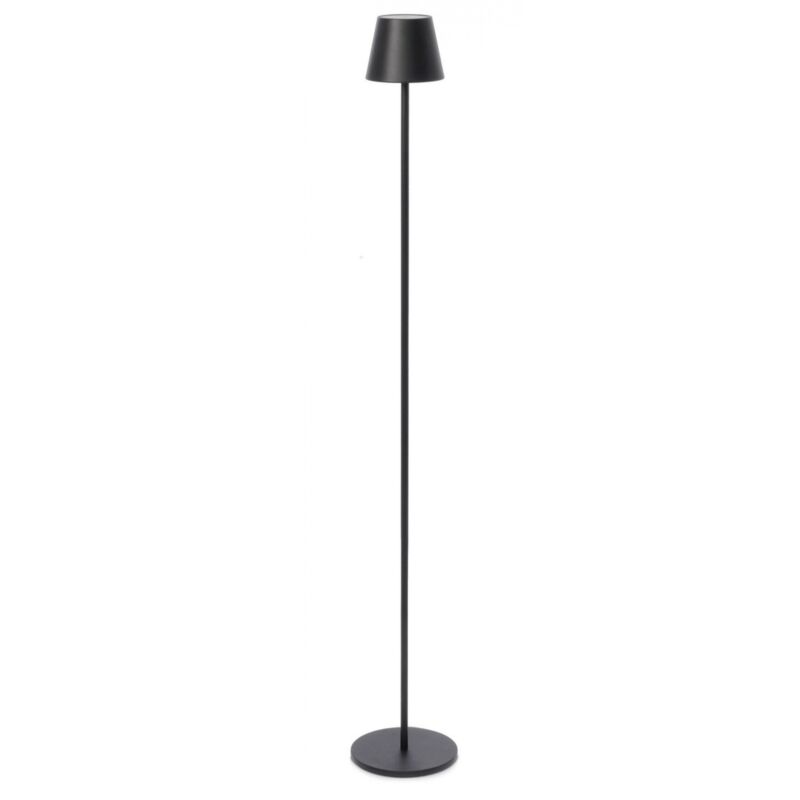 foto del prodotto piantana led etna nero d.17 x 115h cm