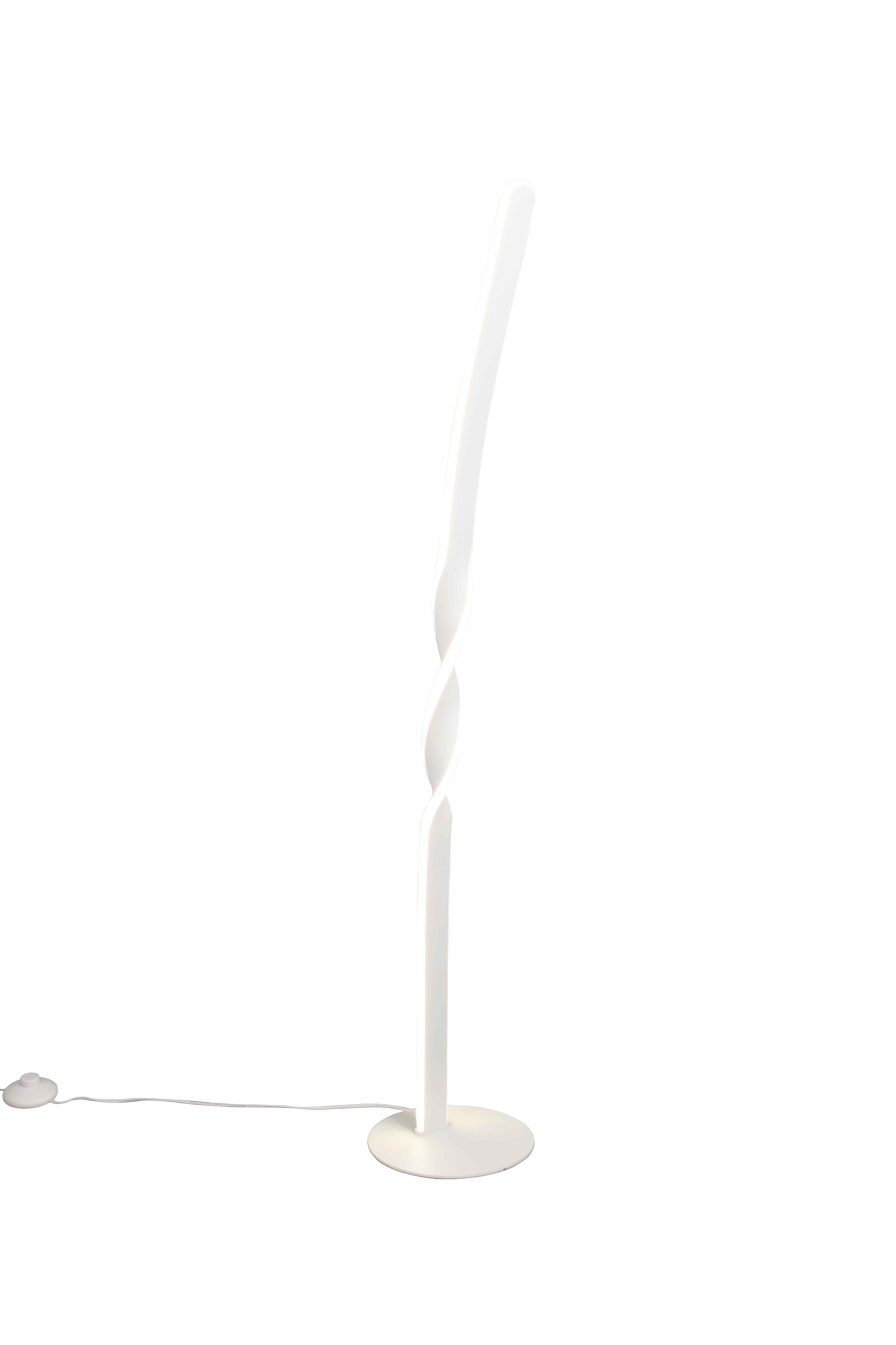 foto del prodotto piantana led, metallo, bianco, h 110 cm, ginko