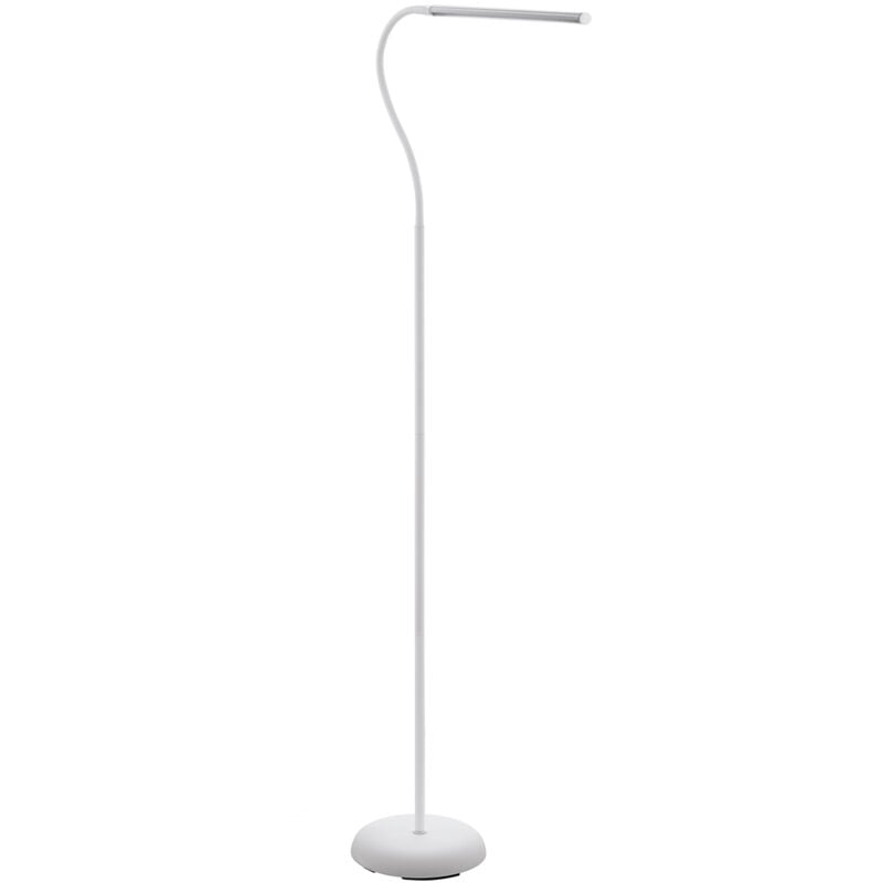 foto del prodotto piantana moderna laroa policarbonato bianco luce led integrato 4,2w