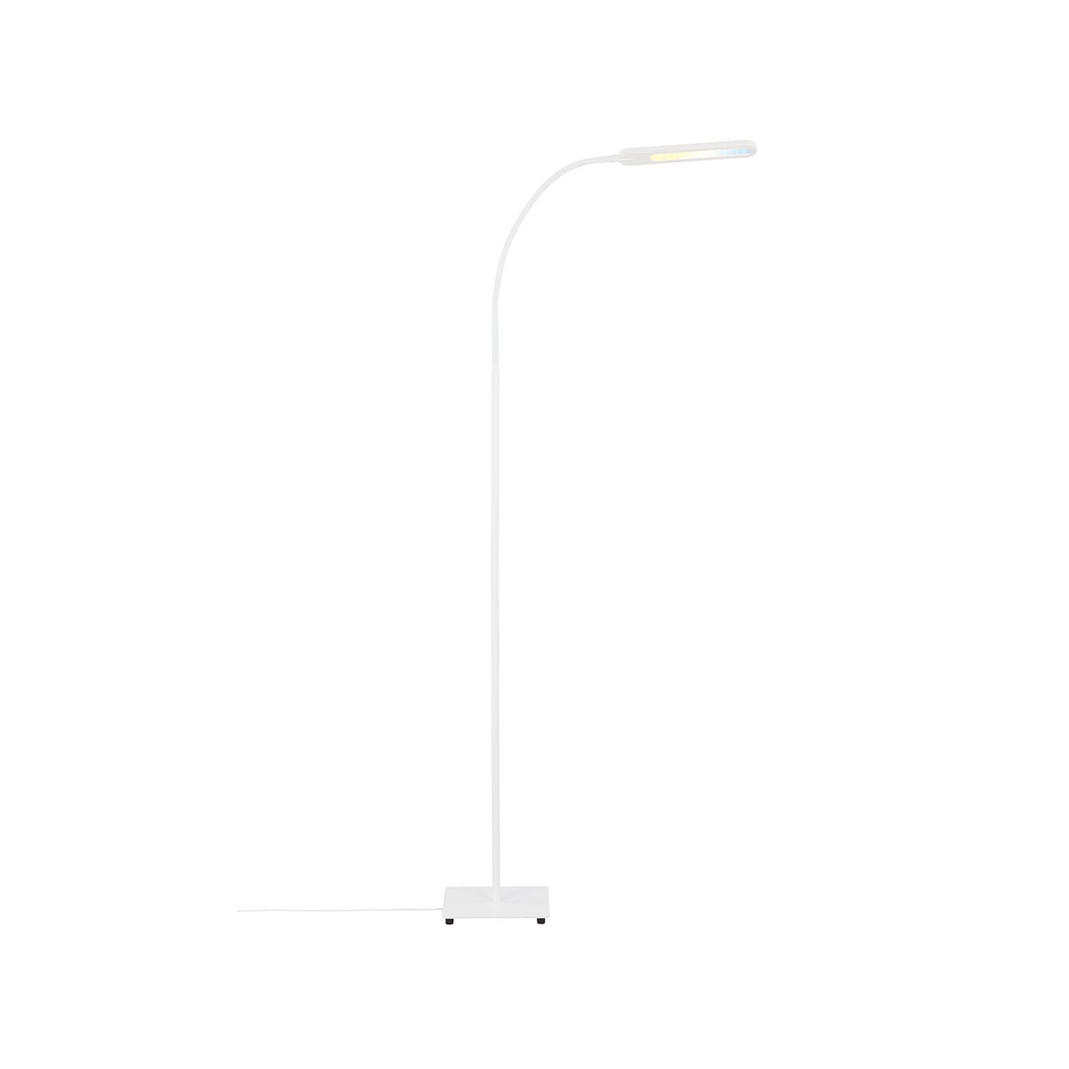 foto del prodotto piantana moderna servo metallo bianco led integrato 6,5w 3000k
