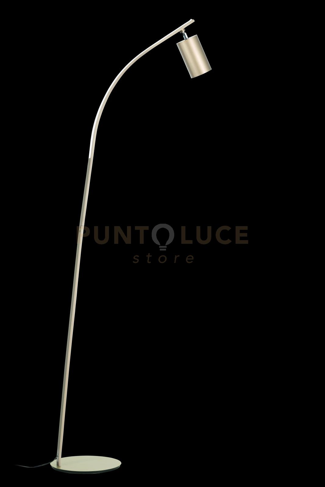 foto del prodotto piantana murga oro led 3000k 1889lm 30w dimmerabile h.184cm