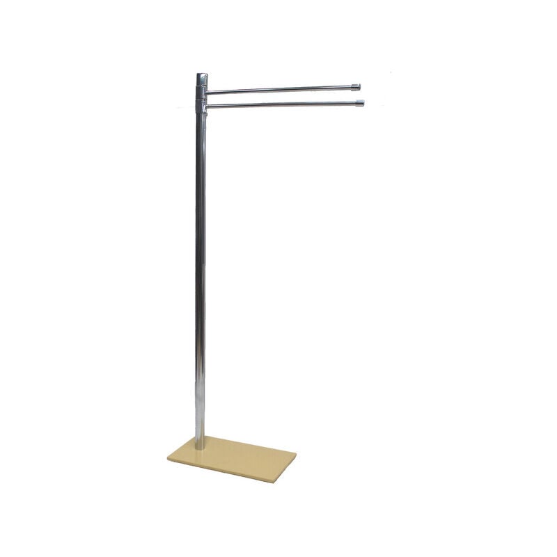 foto del prodotto piantana portasciugamani easypa beige opaco