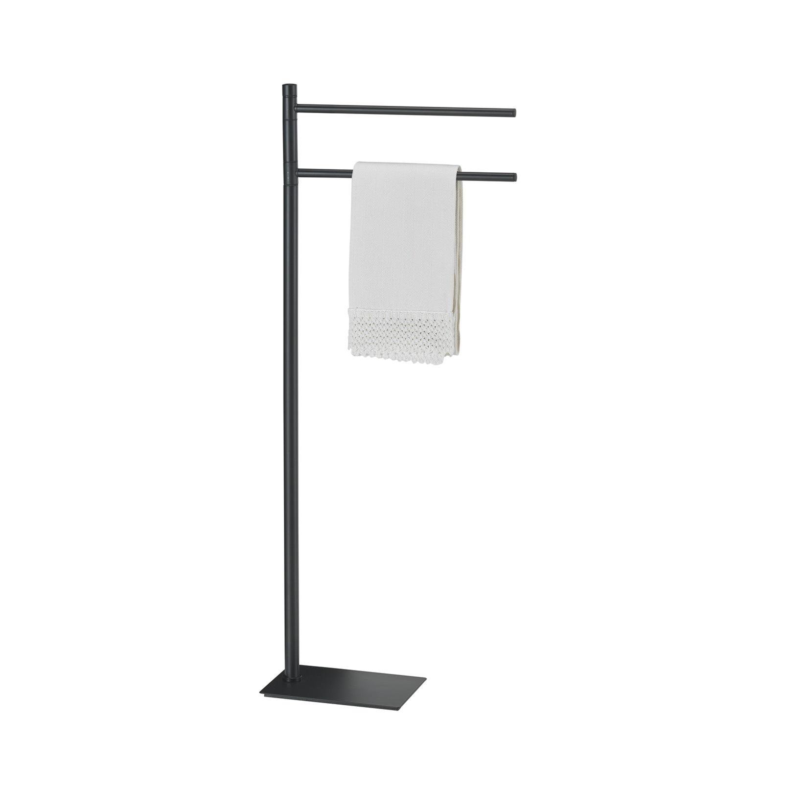 foto del prodotto piantana portasciugamani serie trilly gedy tr31 nero opaco