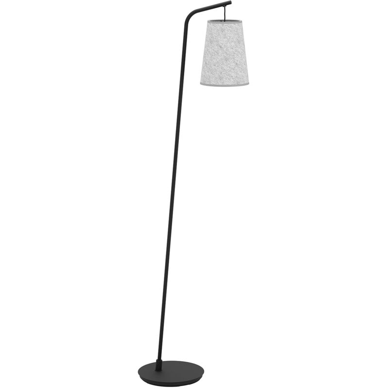foto del prodotto piantana vintage alsager acciaio nero 1 luce e27