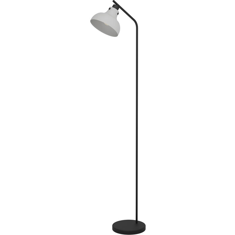 foto del prodotto piantana vintage matlock acciaio grigio 1 luce e27
