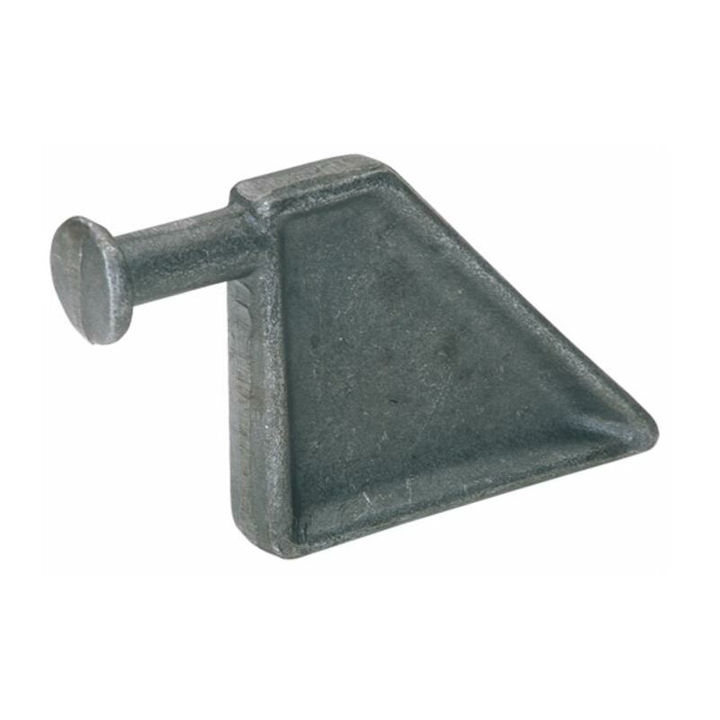 foto del prodotto piantone forgiato per chiusura a blocco delle sponde di rimorchi lungo 130mm ø 24mm