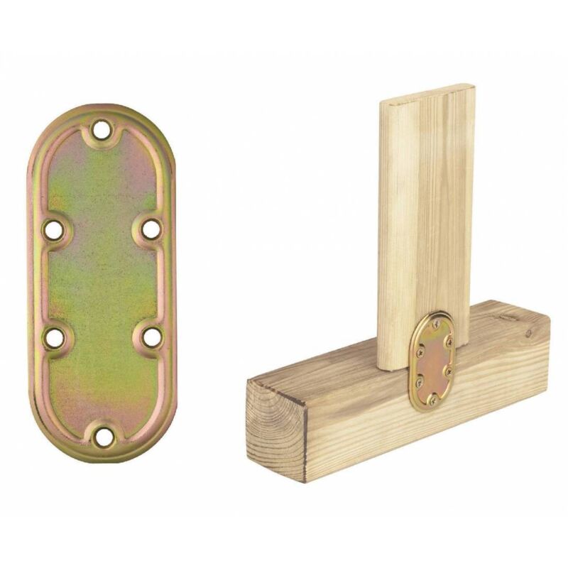 foto del prodotto piastra 970 diritta acciaio tropic 50x 80 mm