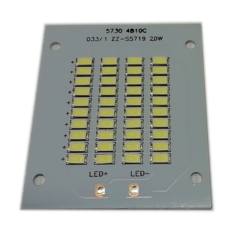 immagine 0 del prodotto piastra a led 20w 40 led smd5730 6000k sostituzione a led proiettore di riserva jandei