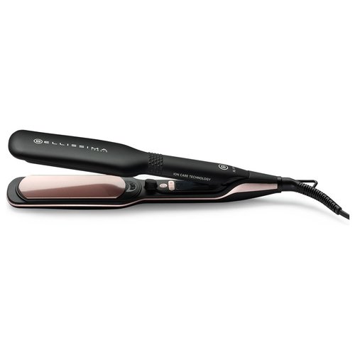 foto del prodotto piastra capelli bellissima xl ion matt black e metallic rose 11878