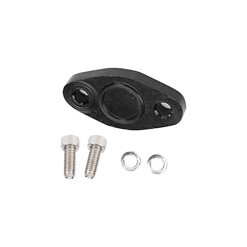 foto del prodotto piastra di blocco, eliminazione motore 18t sai piastra di blocco accessorio di scarico in alluminio billet adatto per mk4 tt b5 b6