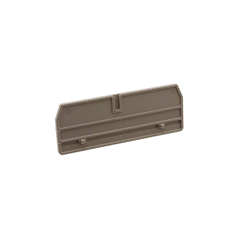 foto del prodotto piastra di chiusura, beige scuro, 30.5 x 79.4mm