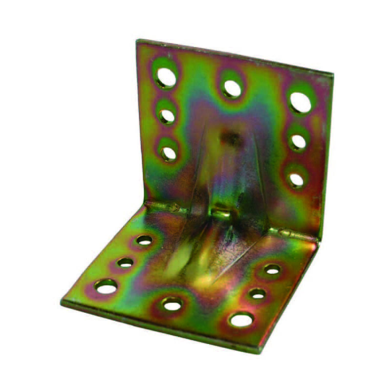 foto del prodotto piastra di giunzione piegata ad angolo pesante larghezza mm.60 mm.60x60x50