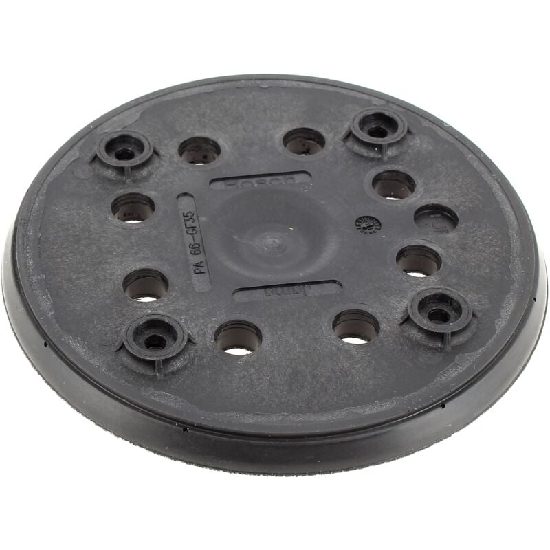 foto del prodotto piastra di levigatura rotonda d 125 per levigatrice bosch