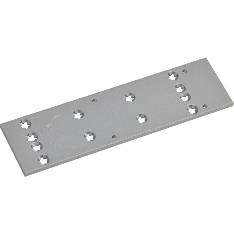 foto del prodotto piastra di montaggio bianco 9016 per ts 73 v dorma kaba