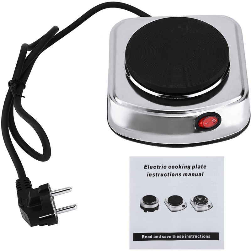 foto del prodotto piastra di riscaldamento per stufa elettrica mini 500w, scaldacaff eosnow