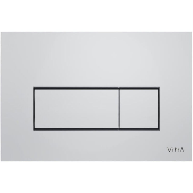 foto del prodotto piastra di sgancio root square a due tocchi, cromo lucido 740 2380 vitra