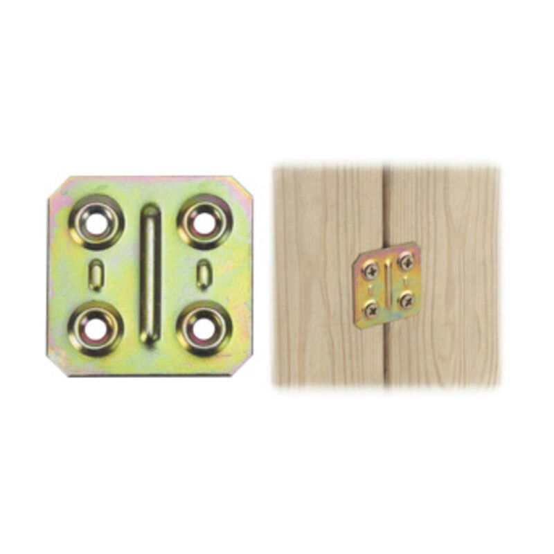 foto del prodotto piastra diritta acciaio tropicalizzato art. 160 mm.50x 50. prezzo per 1 pezzo.