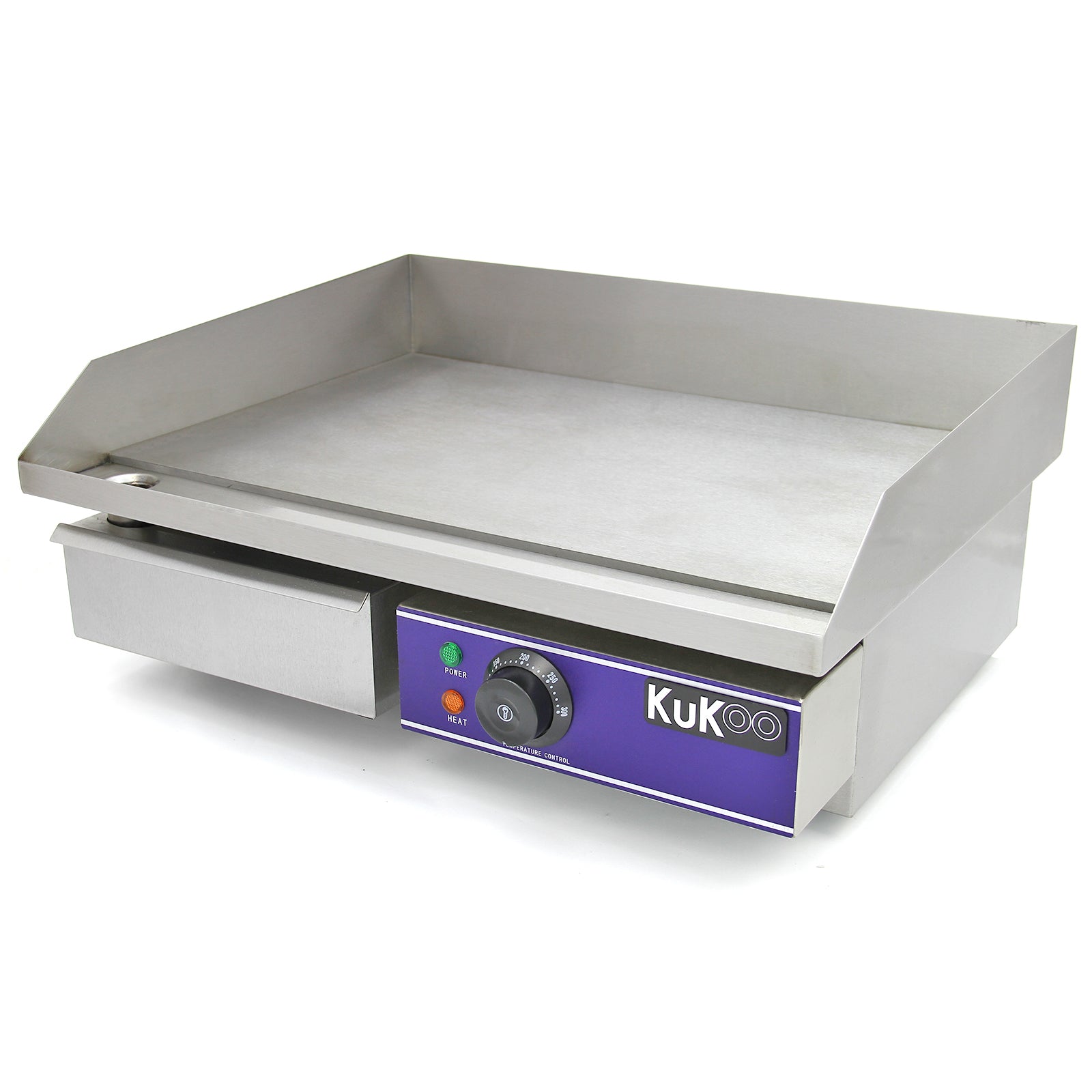 foto del prodotto piastra elettrica da cucina 50cm per bar, caff , ristoranti, feste e barbecue