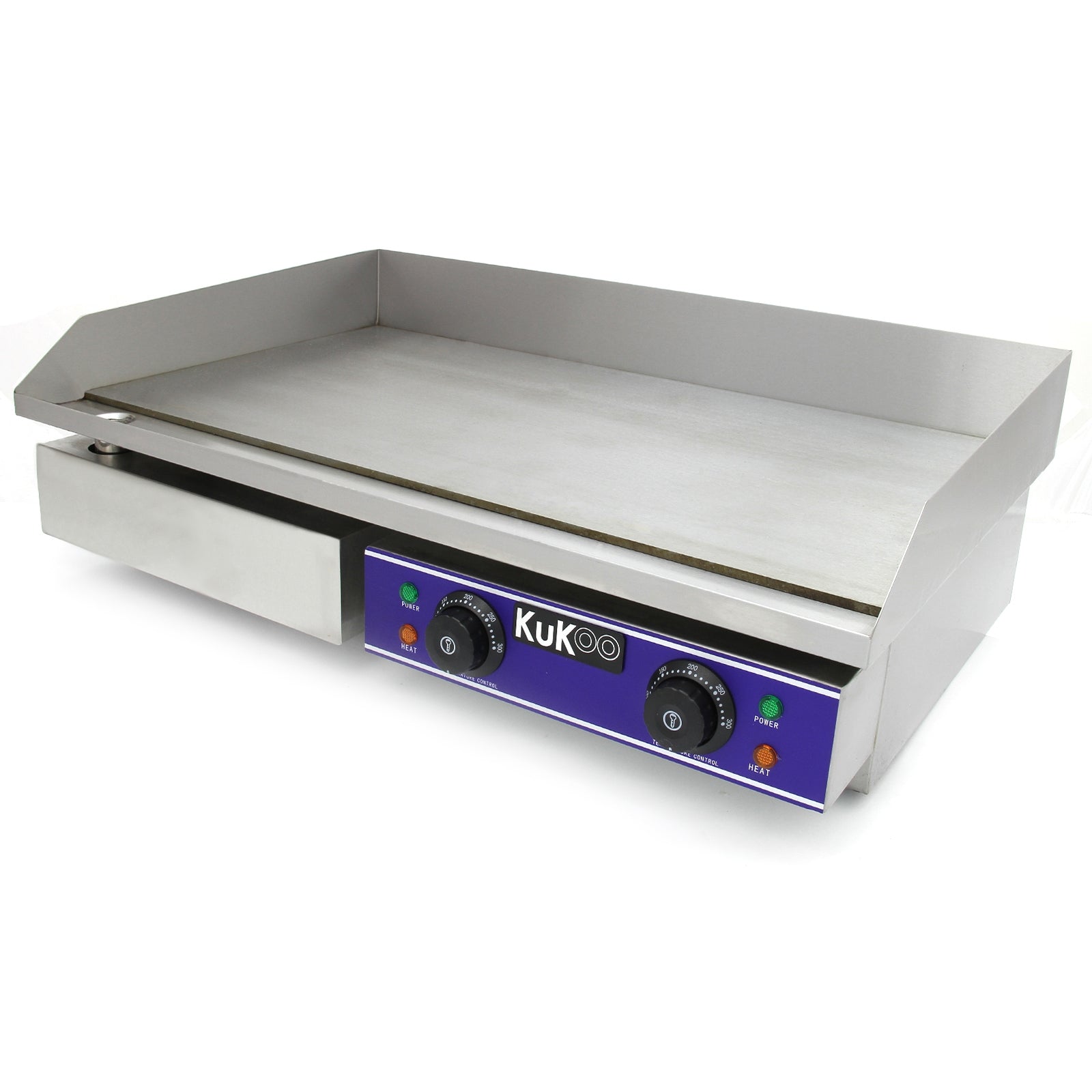 foto del prodotto piastra elettrica da cucina 70cm per bar, caff , ristoranti, feste e barbecue