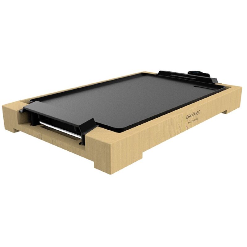 foto del prodotto piastra elettrica tasty grill 2000 bamboo cecotec