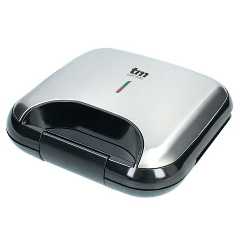 foto del prodotto piastra grill elettrica tm electron acciaio 750 w doppia