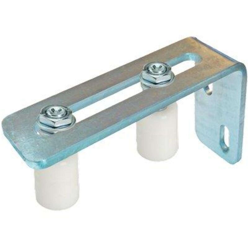 foto del prodotto piastra guida cancello 456 combi zinc regolabile mm 195x 50 s.canc mm 102 107