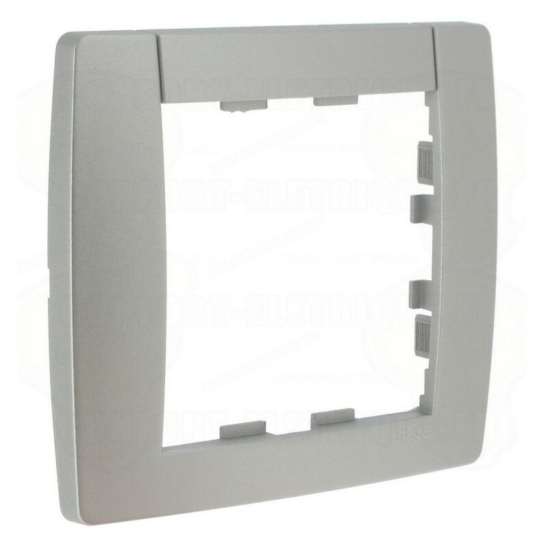 foto del prodotto piastra hager kallysta titanium wk491 1 palo