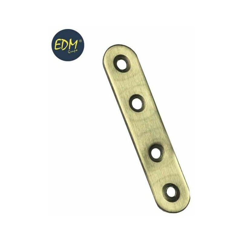 foto del prodotto piastra in acciaio inossidabile 100x19x2mm edm