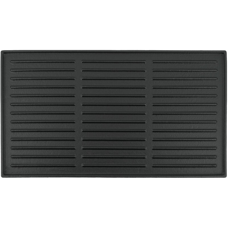 foto del prodotto piastra in ghisa 44 x 24,5 cm piastra reversibile, smaltata bbq toro