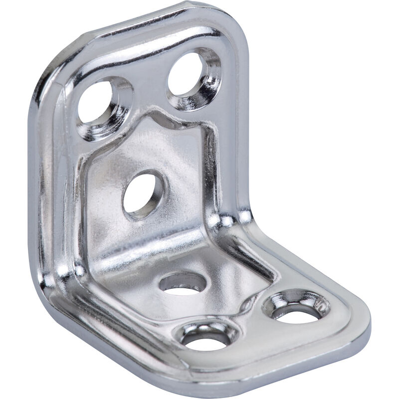 foto del prodotto piastra inox angol .art.749 mm.30x30x30