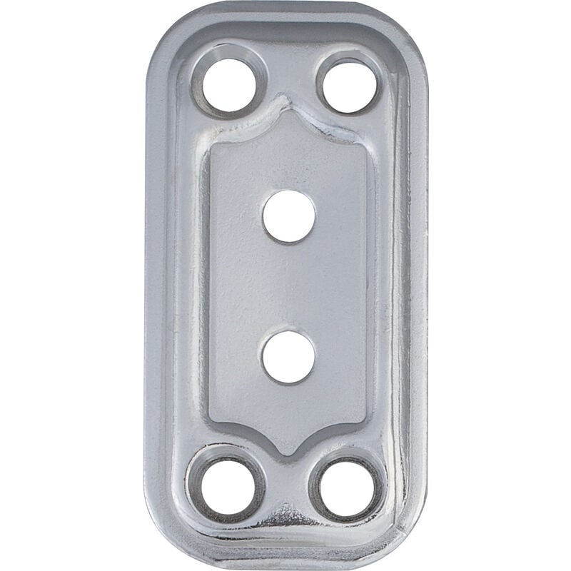 foto del prodotto piastra inox diritta art.748 mm. 30x60