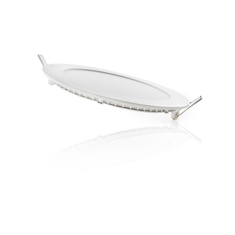 foto del prodotto piastra led 12w 805lm 3000 k circolare 40.000h ho plcir12w ww 