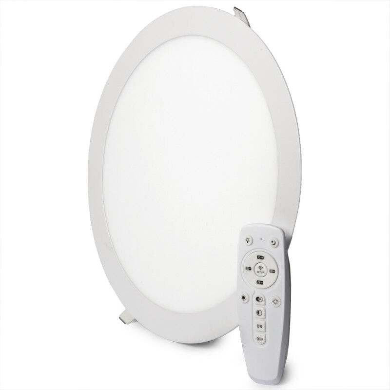 foto del prodotto piastra led 24w 2.400lm telecomando intensit cct 40.000h ho pl 24w rc 