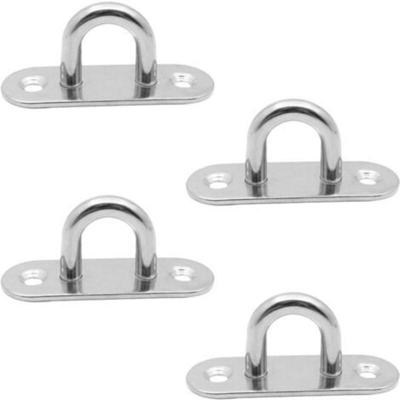 foto del prodotto piastra occhiello in acciaio inox, ganci occhiello in acciaio inox, piastra occhiello per piastra occhiello, piastra occhiello in acciaio inox, per