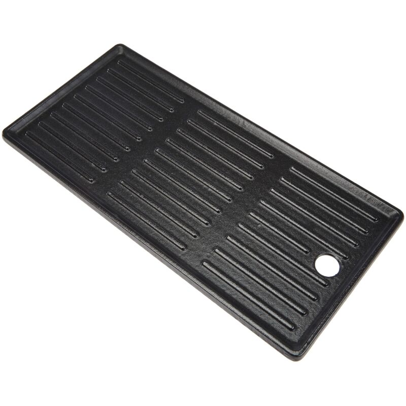 foto del prodotto piastra per grill a 3 fornelli, metallo, nero, rettangolare char broil